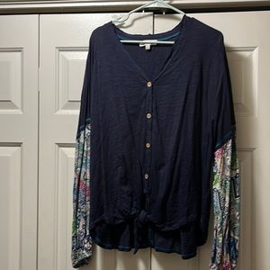 Umgee women’s long sleeve blouse.